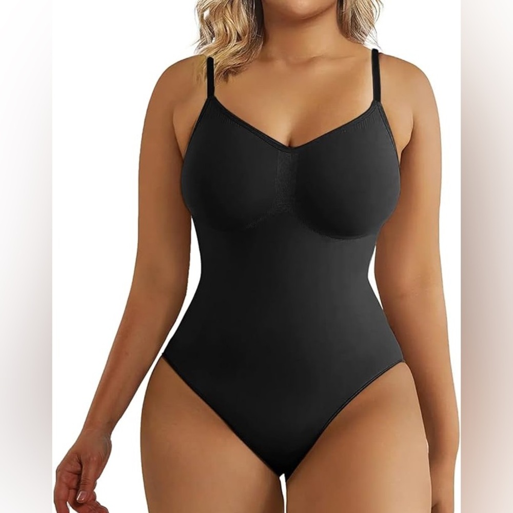 ShaperX Black Shapewear Tummy Control Seamless Body Shaper 4X NWT